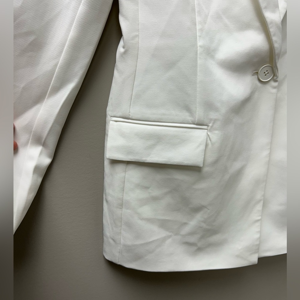 The Drop Blake Long Blazer Ivory - Picture 4 of 5